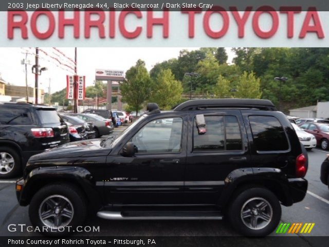 2003 Jeep Liberty Renegade 4x4 in Black Clearcoat