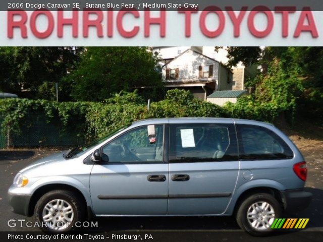 2006 Dodge Caravan SE in Butane Blue Pearl