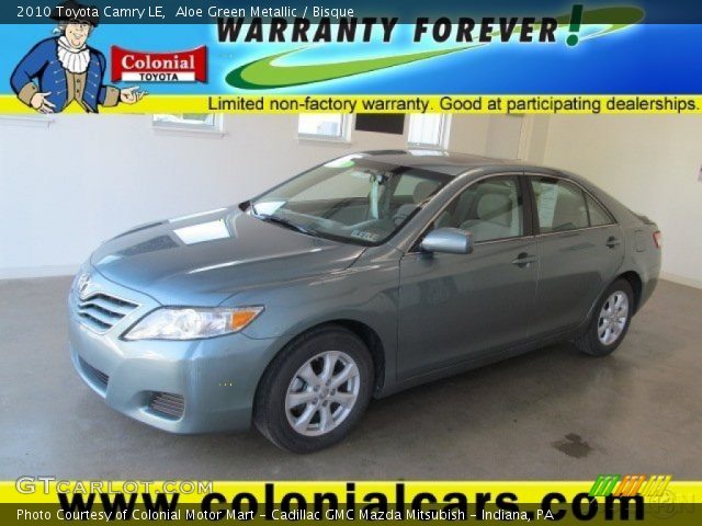 2010 Toyota Camry LE in Aloe Green Metallic