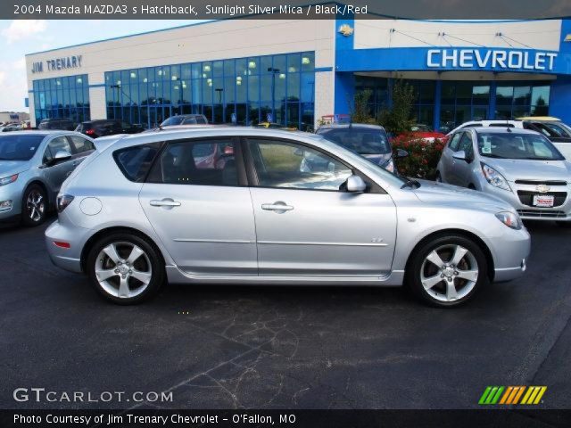 2004 Mazda MAZDA3 s Hatchback in Sunlight Silver Mica