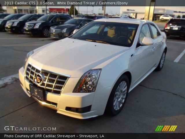 2013 Cadillac CTS 3.0 Sedan in White Diamond Tricoat