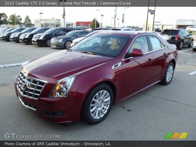 2013 Cadillac CTS 3.0 Sedan in Crystal Red Tintcoat