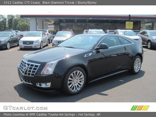 2012 Cadillac CTS Coupe in Black Diamond Tricoat