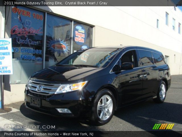 2011 Honda Odyssey Touring Elite in Crystal Black Pearl