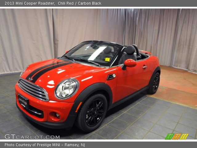 2013 Mini Cooper Roadster in Chili Red