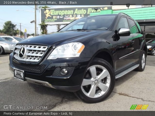 2010 Mercedes-Benz ML 350 4Matic in Black