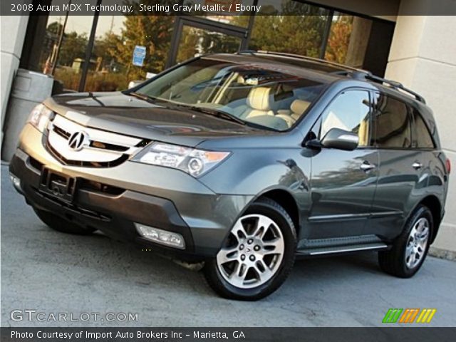 2008 Acura MDX Technology in Sterling Gray Metallic