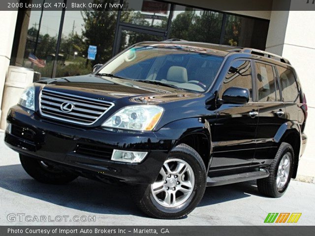 2008 Lexus GX 470 in Black Onyx
