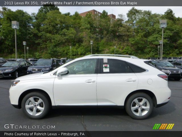 2013 Lexus RX 350 in Starfire White Pearl