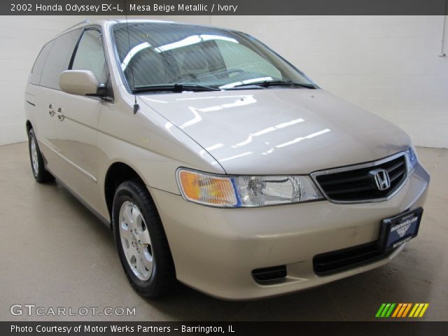 2002 Honda Odyssey EX-L in Mesa Beige Metallic