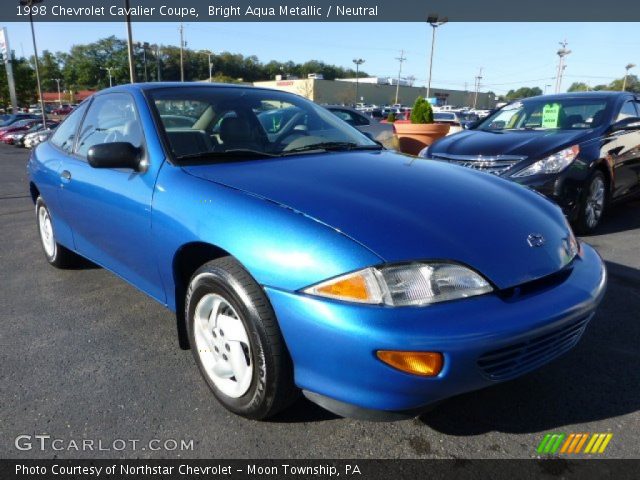 1998 Chevrolet Cavalier Coupe in Bright Aqua Metallic