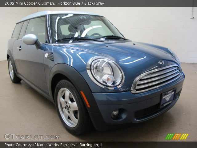 2009 Mini Cooper Clubman in Horizon Blue