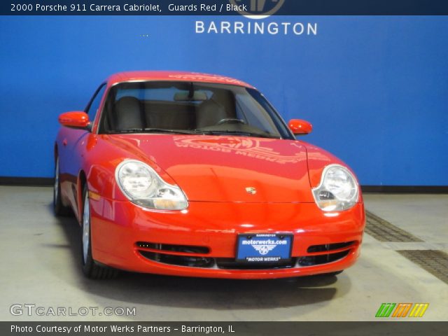 2000 Porsche 911 Carrera Cabriolet in Guards Red