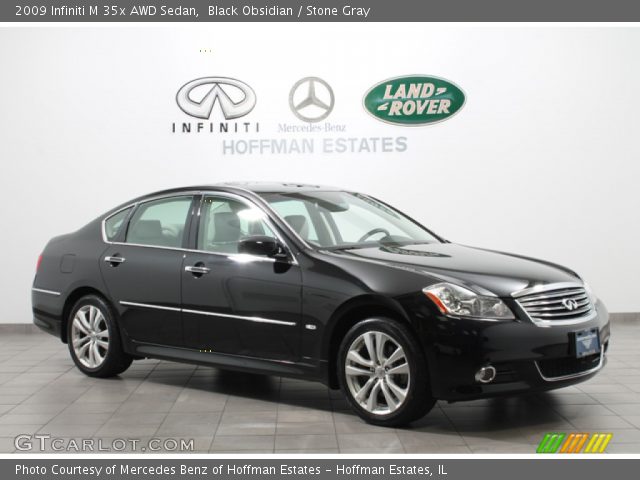 2009 Infiniti M 35x AWD Sedan in Black Obsidian