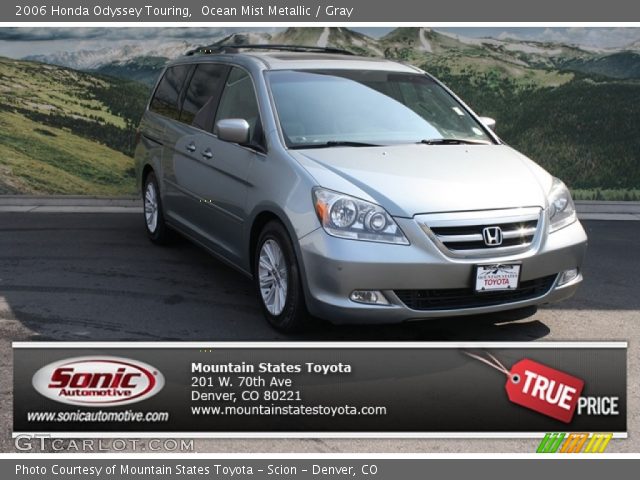 2006 Honda Odyssey Touring in Ocean Mist Metallic