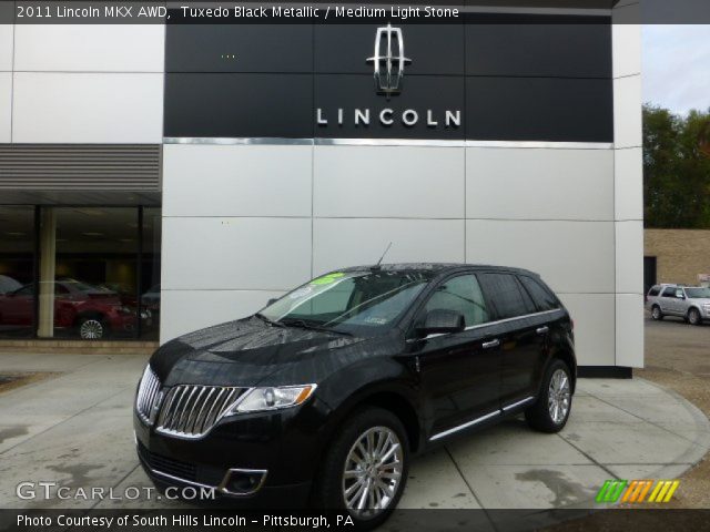 2011 Lincoln MKX AWD in Tuxedo Black Metallic
