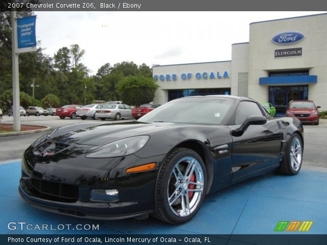 2007 Chevrolet Corvette Z06 in Black
