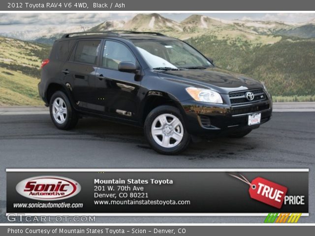 2012 Toyota RAV4 V6 4WD in Black