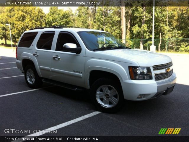 2007 Chevrolet Tahoe Z71 4x4 in Summit White