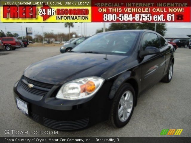 2007 Chevrolet Cobalt LT Coupe in Black