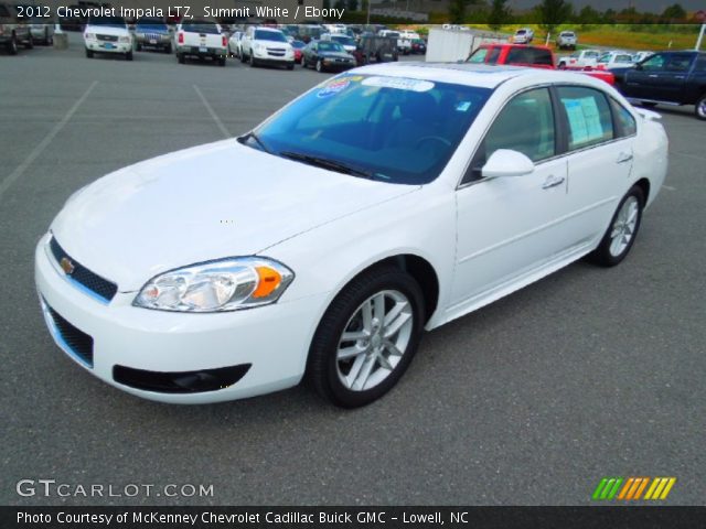 2012 Chevrolet Impala LTZ in Summit White