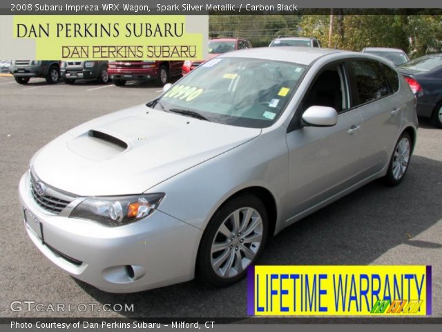 2008 Subaru Impreza WRX Wagon in Spark Silver Metallic