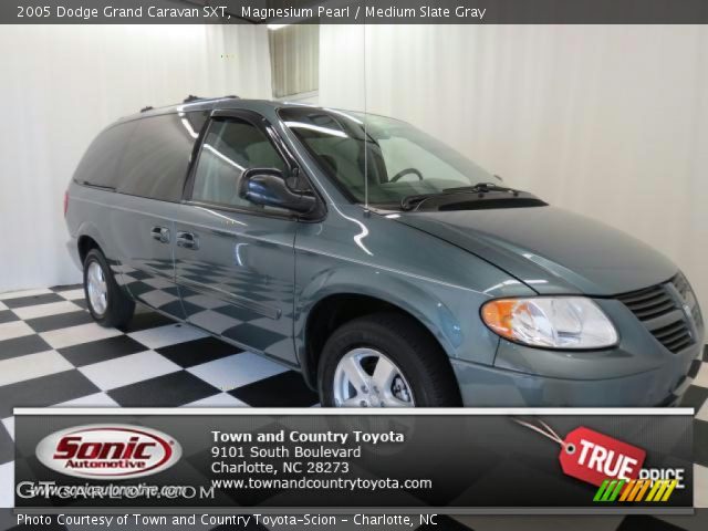 2005 Dodge Grand Caravan SXT in Magnesium Pearl