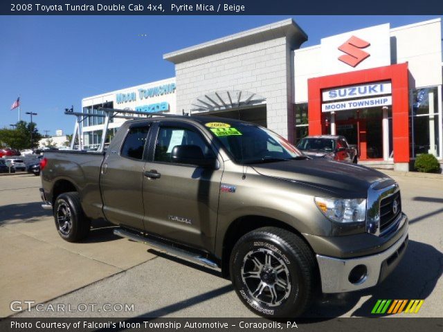 2008 Toyota Tundra Double Cab 4x4 in Pyrite Mica