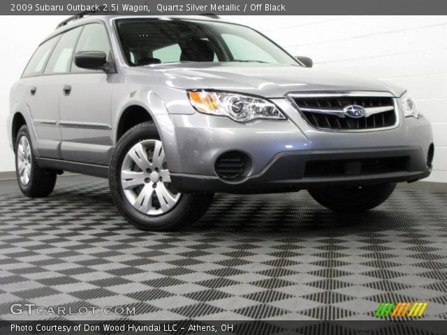 2009 Subaru Outback 2.5i Wagon in Quartz Silver Metallic