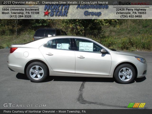 2013 Chevrolet Malibu LT in Champagne Silver Metallic