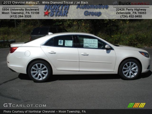 2013 Chevrolet Malibu LT in White Diamond Tricoat