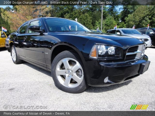 2008 Dodge Charger R/T AWD in Brilliant Black Crystal Pearl