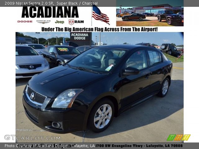 2009 Nissan Sentra 2.0 SR in Super Black