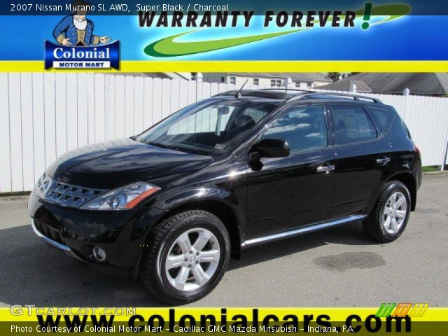 2007 Nissan Murano SL AWD in Super Black