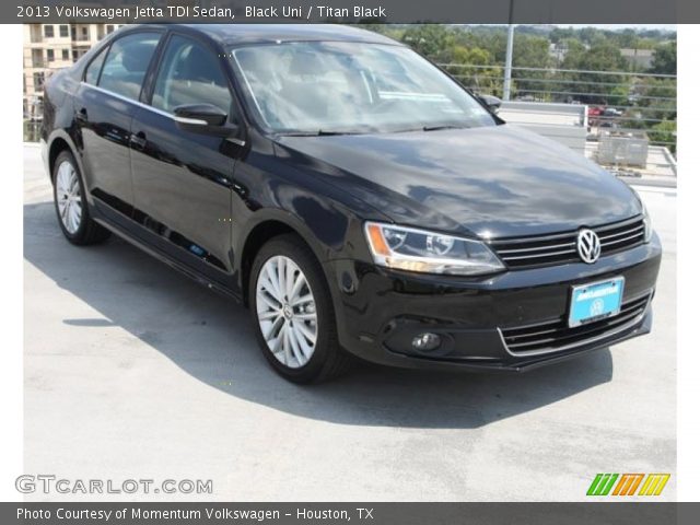 2013 Volkswagen Jetta TDI Sedan in Black Uni