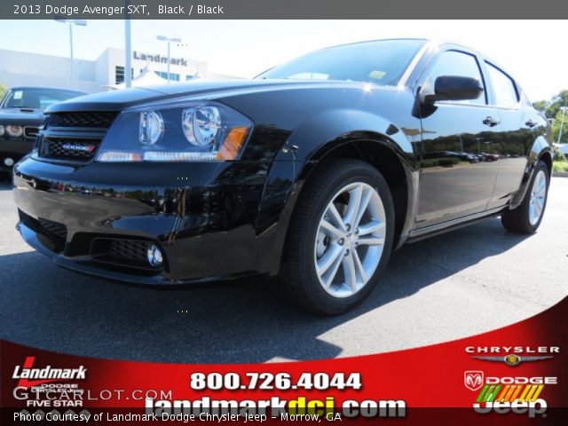 2013 Dodge Avenger SXT in Black
