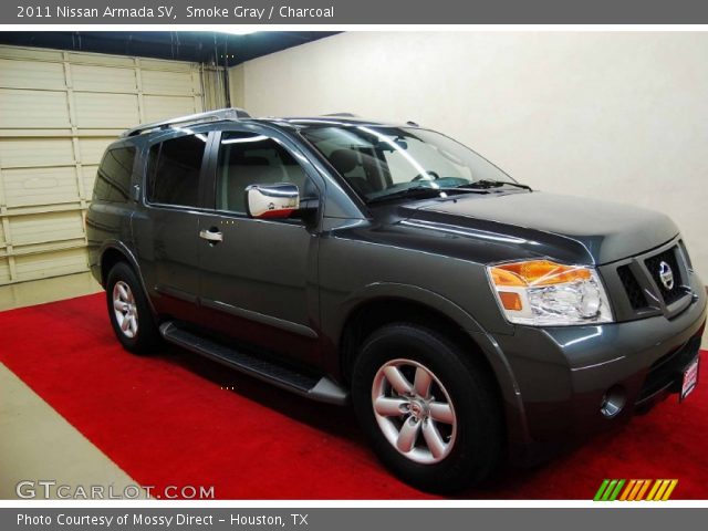 2011 Nissan Armada SV in Smoke Gray