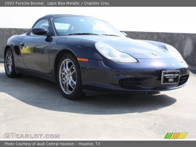 2003 Porsche Boxster  in Lapis Blue Metallic