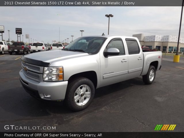 2013 Chevrolet Silverado 1500 LTZ Crew Cab 4x4 in Silver Ice Metallic