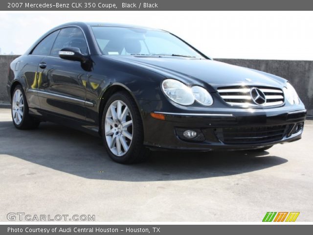 2007 Mercedes-Benz CLK 350 Coupe in Black
