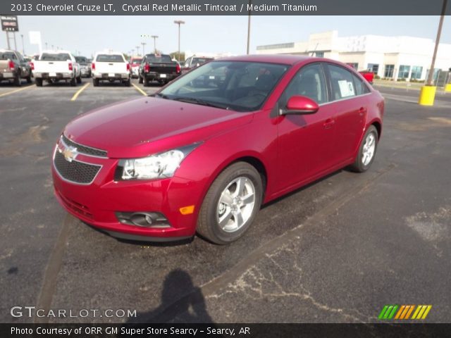 2013 Chevrolet Cruze LT in Crystal Red Metallic Tintcoat