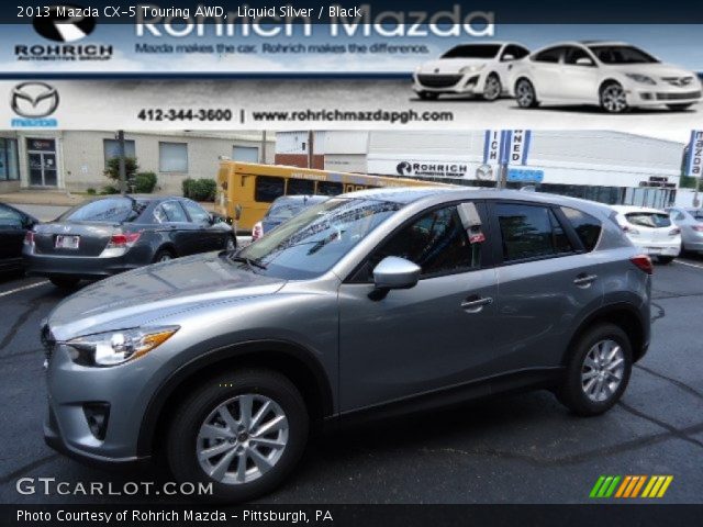 2013 Mazda CX-5 Touring AWD in Liquid Silver