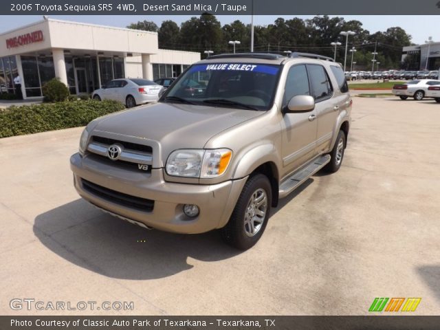 2006 Toyota Sequoia SR5 4WD in Desert Sand Mica