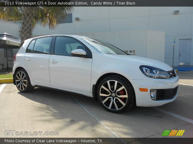 2013 Volkswagen GTI 4 Door Autobahn Edition in Candy White