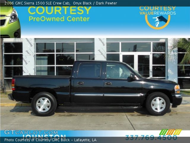 2006 GMC Sierra 1500 SLE Crew Cab in Onyx Black