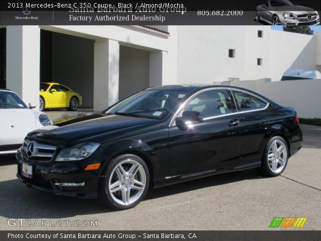 2013 Mercedes-Benz C 350 Coupe in Black