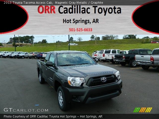 2013 Toyota Tacoma Access Cab in Magnetic Gray Metallic