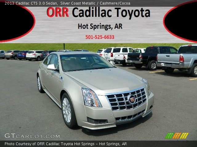 2013 Cadillac CTS 3.0 Sedan in Silver Coast Metallic