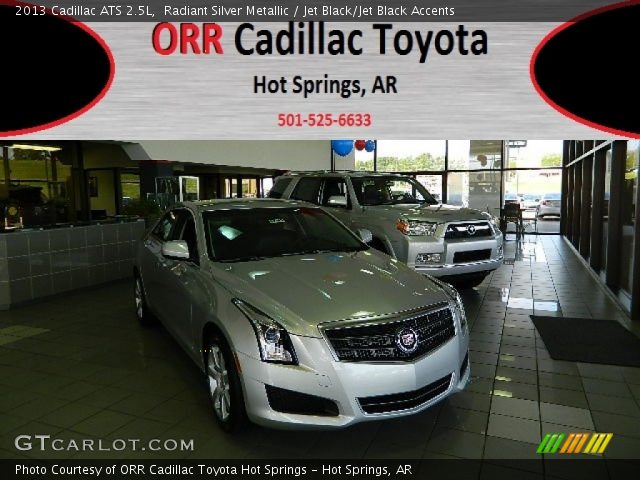 2013 Cadillac ATS 2.5L in Radiant Silver Metallic