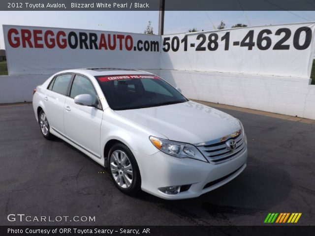 2012 Toyota Avalon  in Blizzard White Pearl